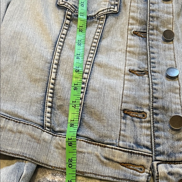 Kut from the Kloth Light Blue Denim Jacket - Picture 8 of 8